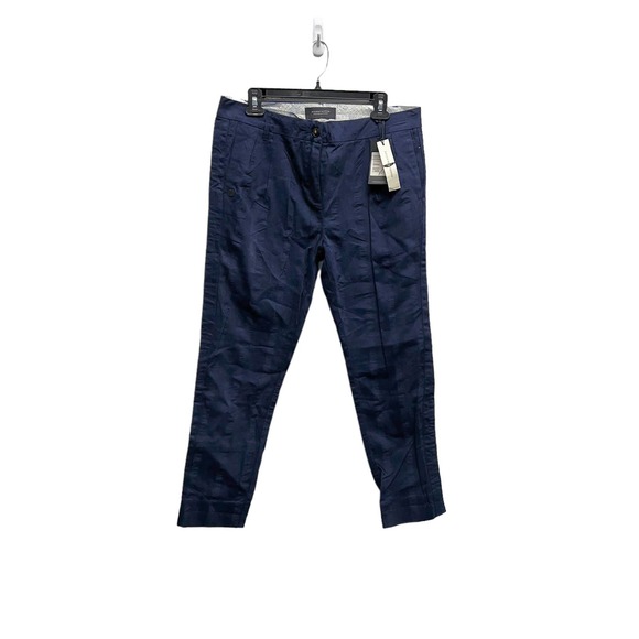 Scotch & Soda Other - Scotch And Soda Straight Leg Trousers Striped Pants Blue Mens